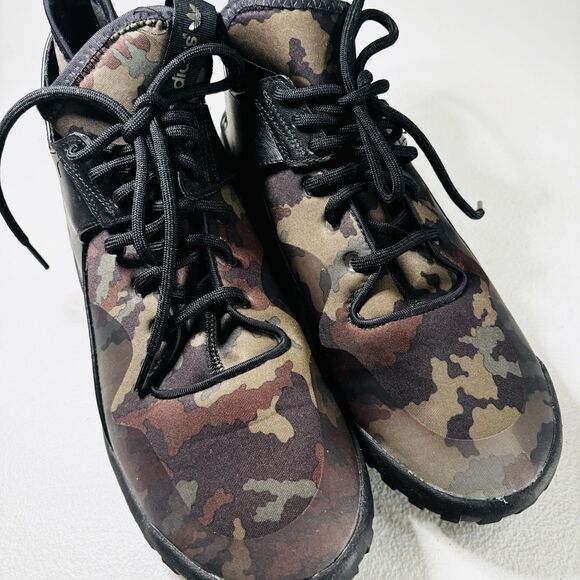 Adidas Tubular X Camo Men's Shoes B25700 Camo Black/Dark Brown/Oak - Size 10 - Picture 4 of 13
